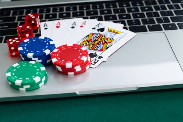 Dice Game interface on superbola showing stake entry, outcome selection, and live result display